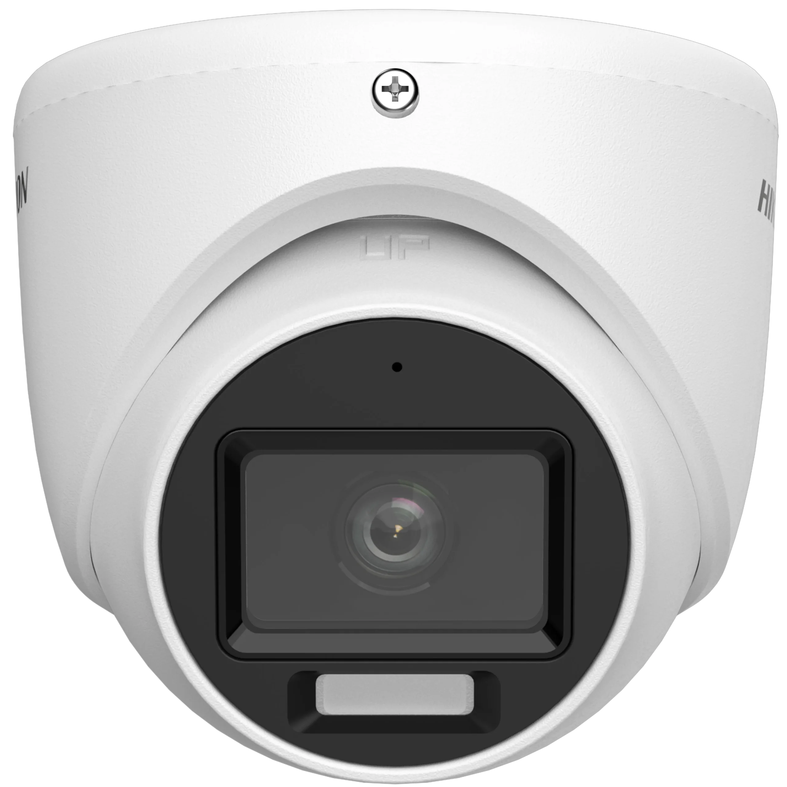 Cámara de domo fija para interiores con luz y audio híbridos inteligentes de 2 MP