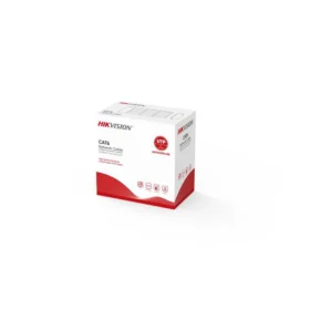 Cable Utp Cat 6 Exterior Negro Uso Redes Y Cctvcm 24awg 0.51mm Ul Hikvision X 305 Mts 100% Cobre
