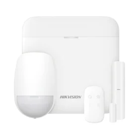 Panel Ds-pwa48-e-wb(axpro 433mhz, White) *1 Sensor Magnetico Ds-*1 Sensor De Movimiento Pir*1 Llavero 2da Generacion